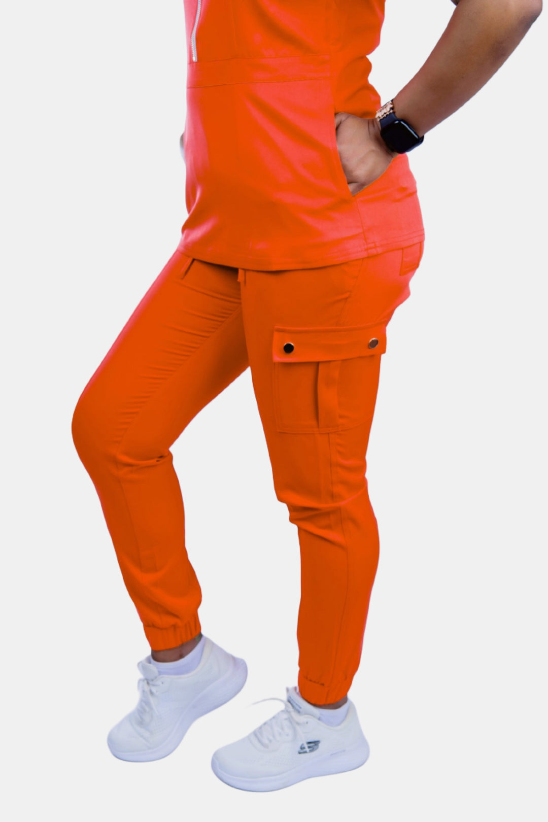 Angélique Six-Pocket Scrub Jogger Pant