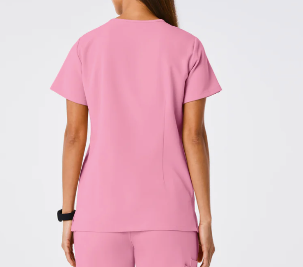 Estelle Three-Pocket Scrub Top