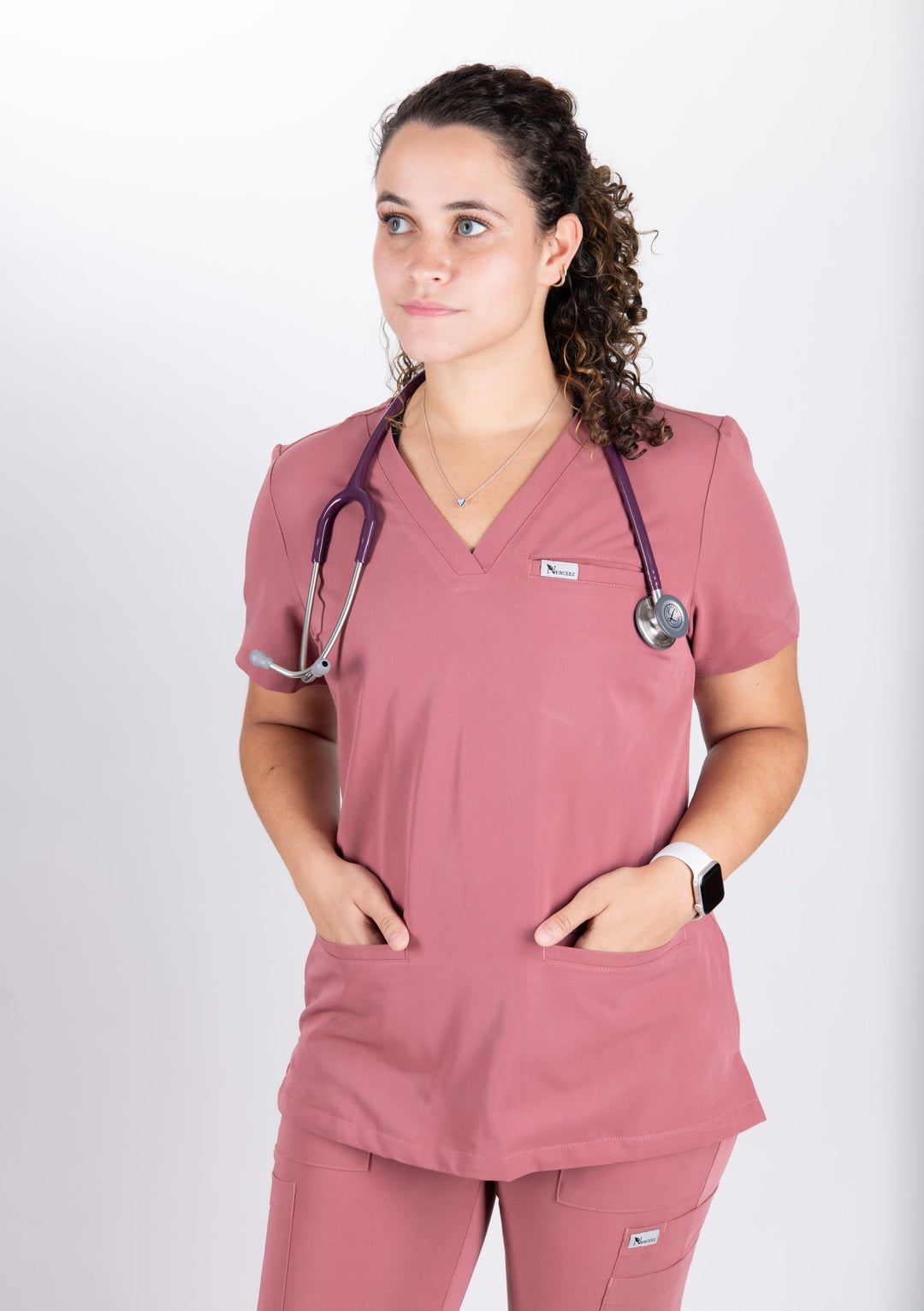 women mauve