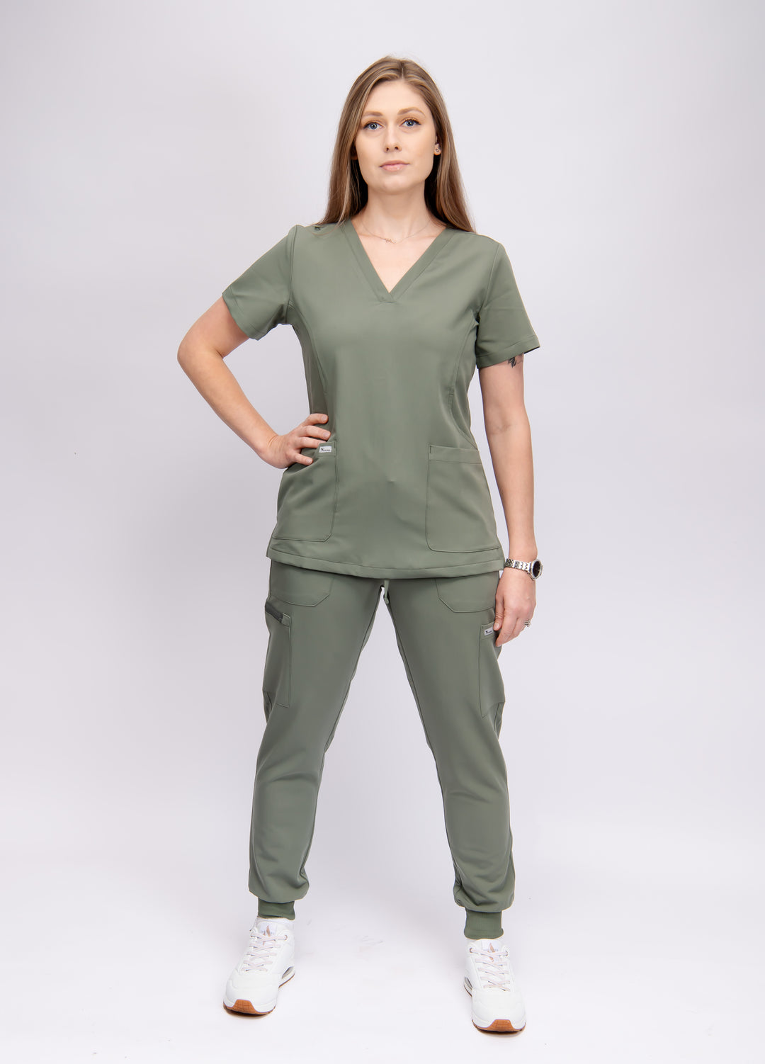 Blusa médica con 4 bolsillos de Rare-Bijoue