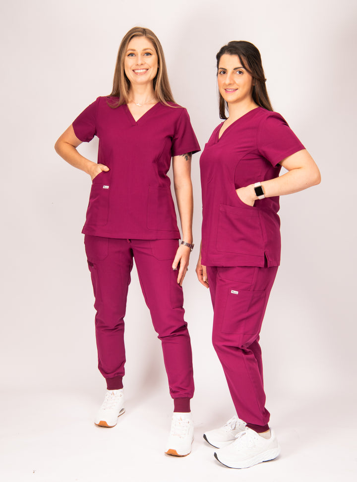 Pantalón jogger médico con 5 bolsillos de Rare-Bijoue