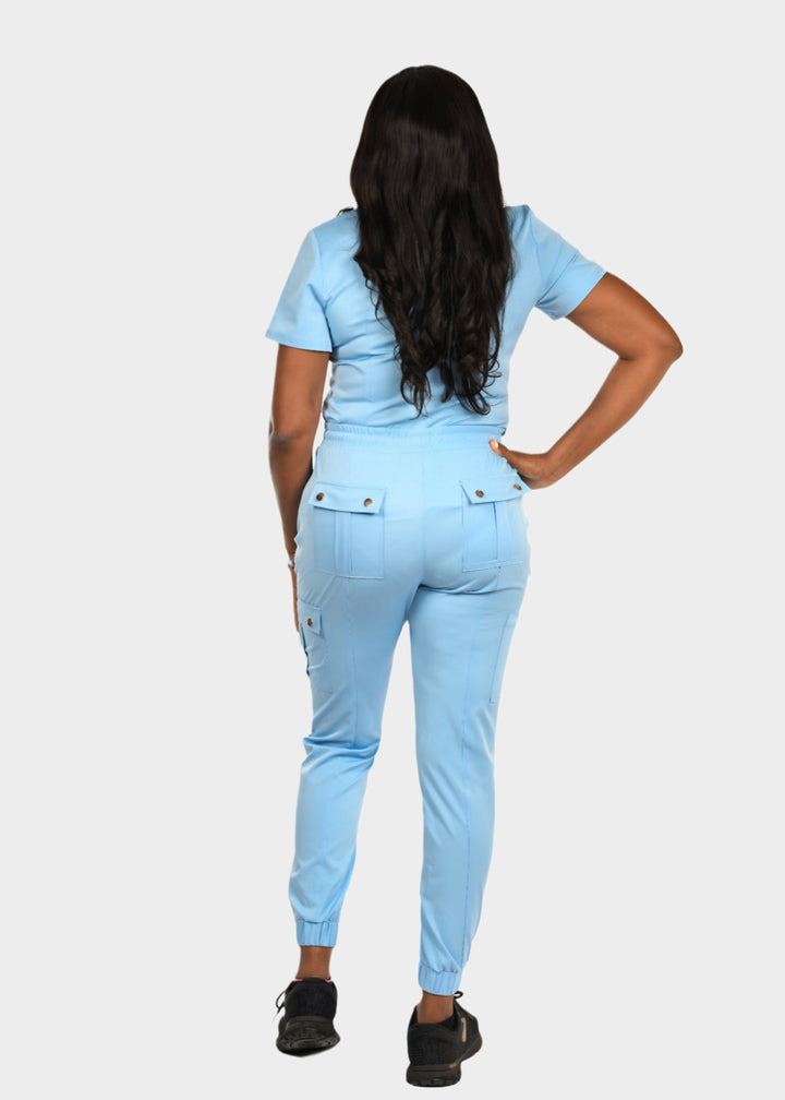 Pantalón jogger médico con 6 bolsillos Angélique