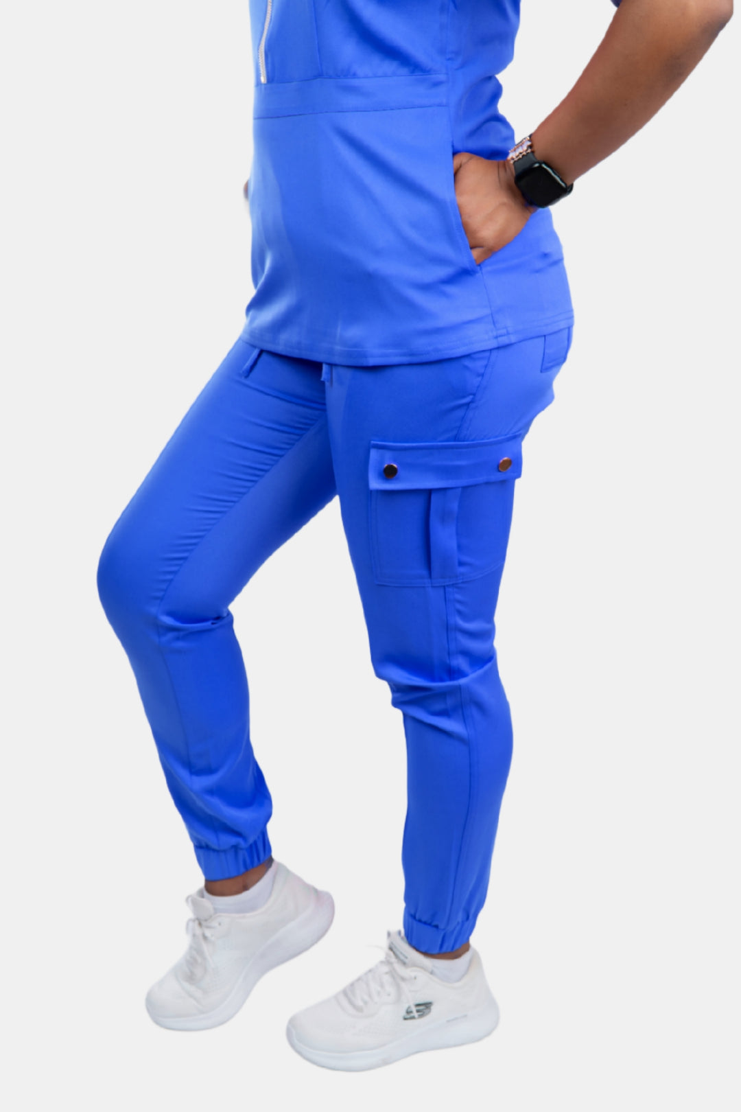 Angélique Six-Pocket Scrub Jogger Pant