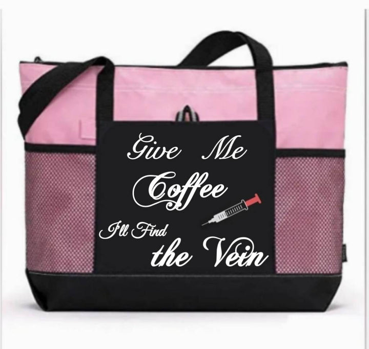 Nurse Work Bag (Tote Bag) - Pink