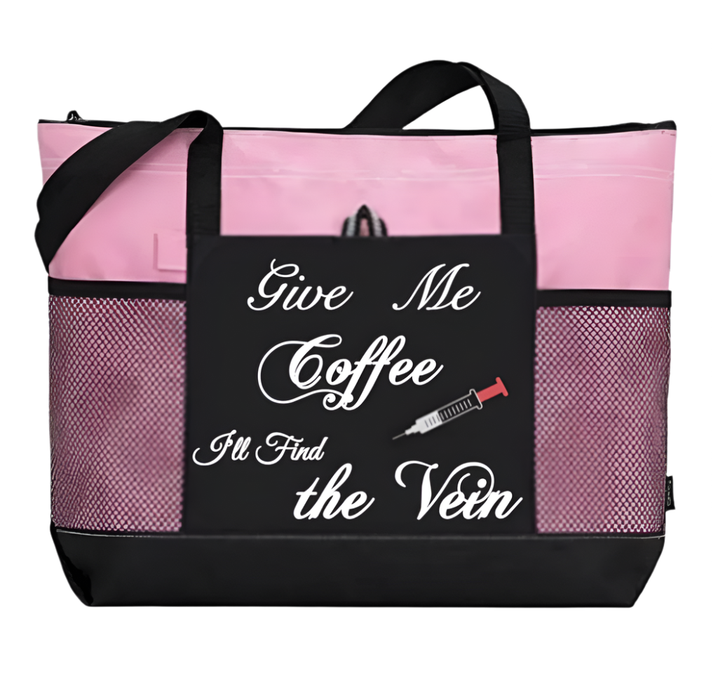 Nurse Work Bag (Tote Bag) - Pink