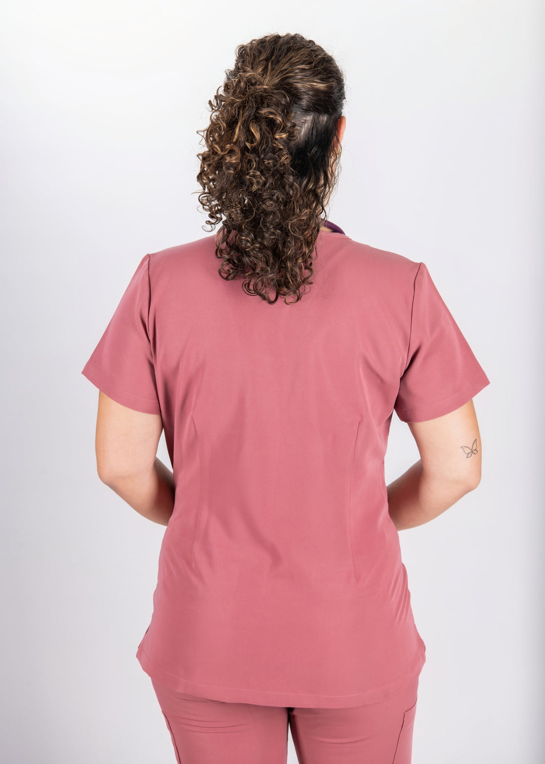 Estelle Three-Pocket Scrub Top