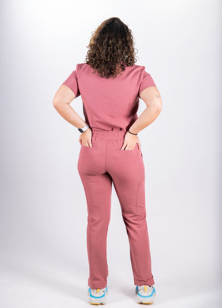Estelle High Waisted Eight-Pocket Scrub pants