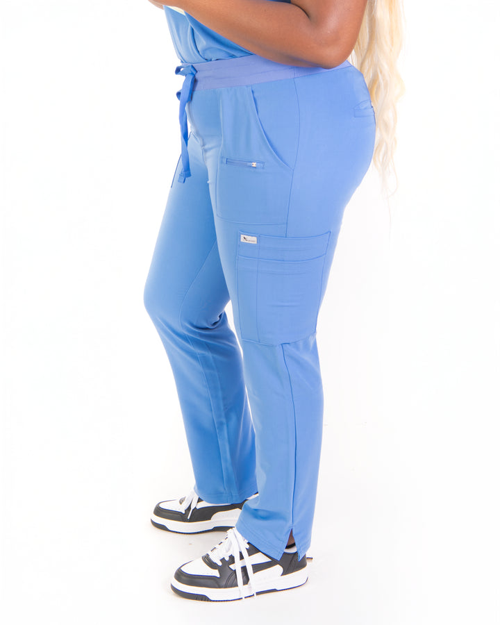 Estelle High Waisted Eight-Pocket Scrub Pants