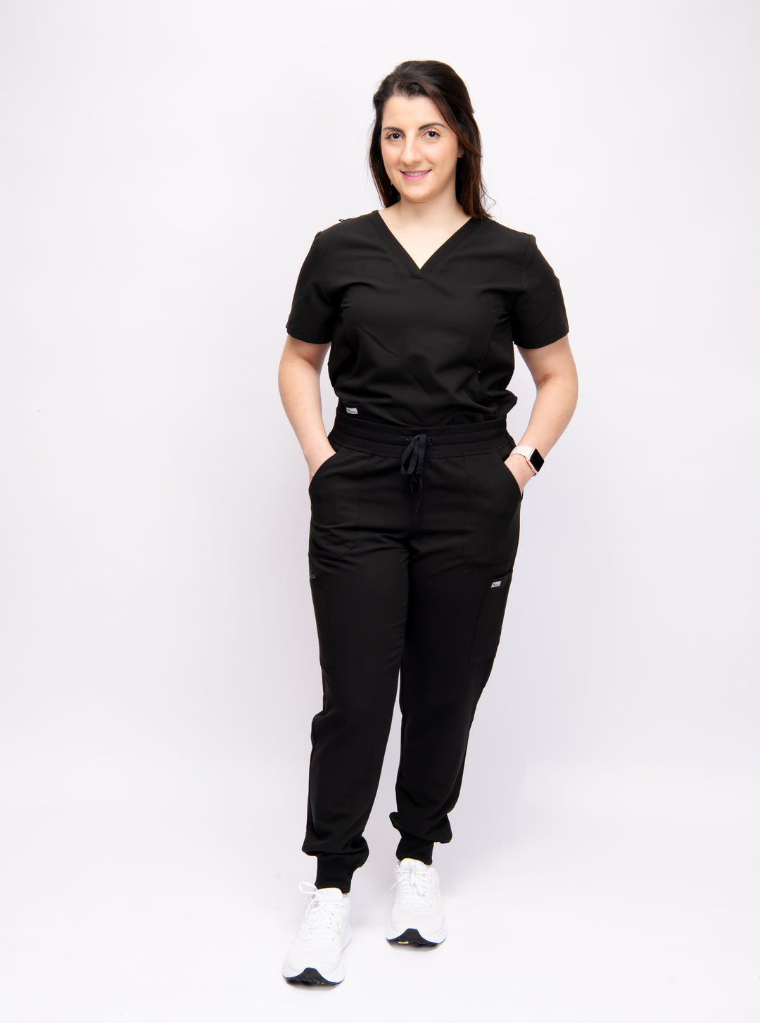 Blusa médica con 4 bolsillos de Rare-Bijoue