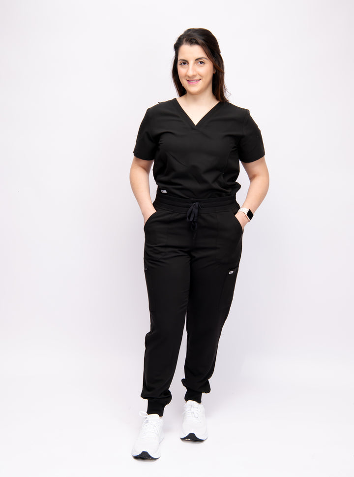 Blusa médica con 4 bolsillos de Rare-Bijoue