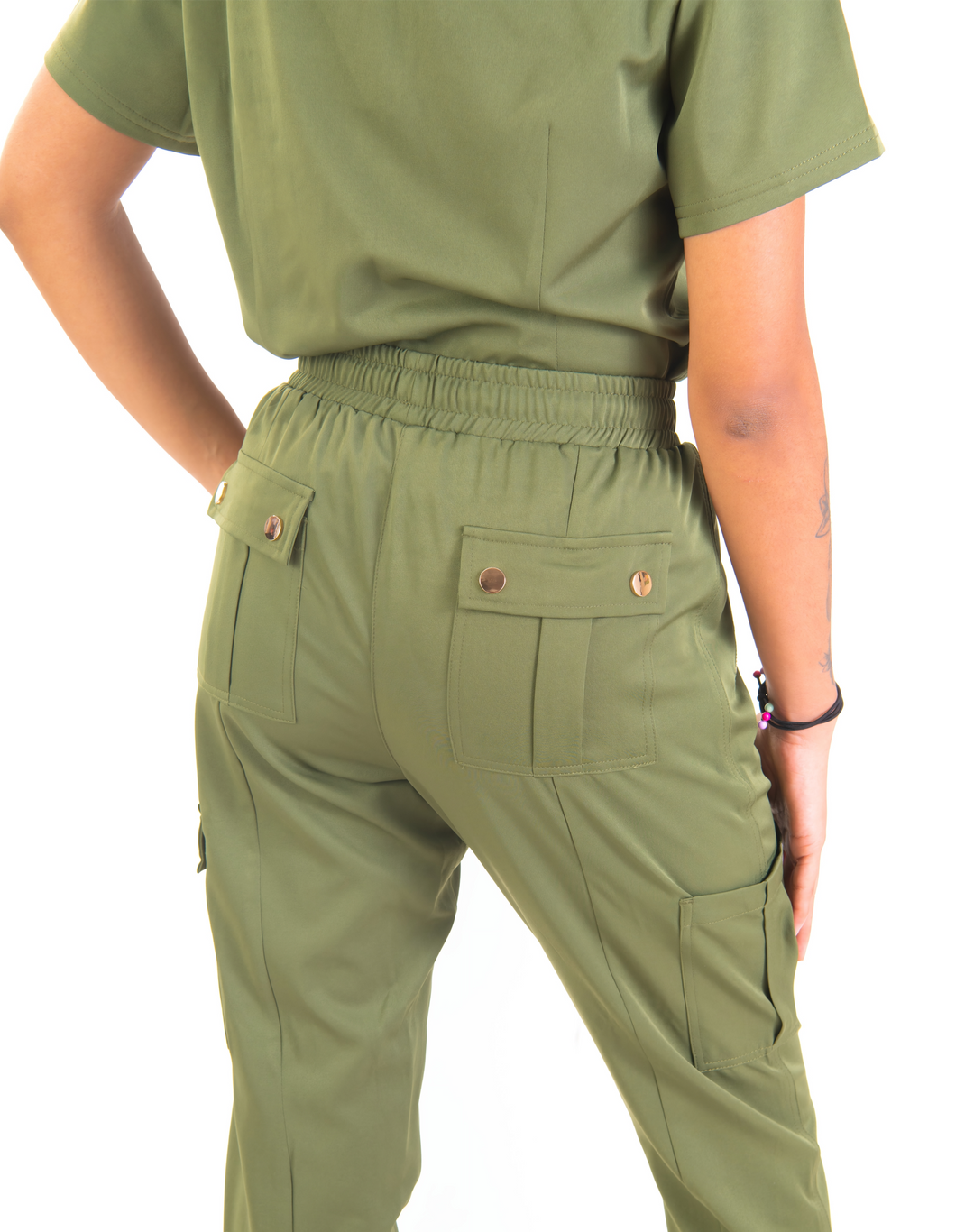 Angélique Six-Pockets Scrub Jogger Pant